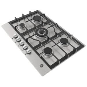 Estufa GE 77cm 5 Puestos Gas Natural CGG7710I2 Inox - Image 3