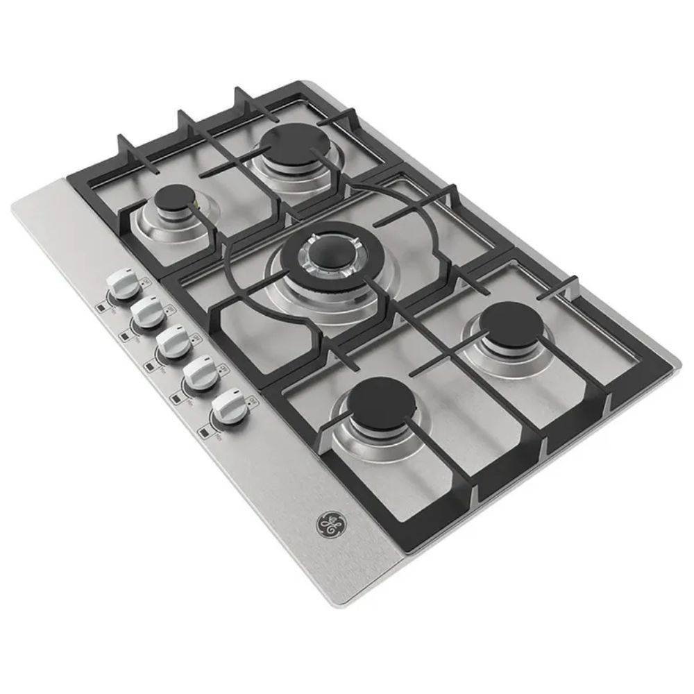 Estufa GE 77cm 5 Puestos Gas Natural CGG7710I2 Inox - Image 3