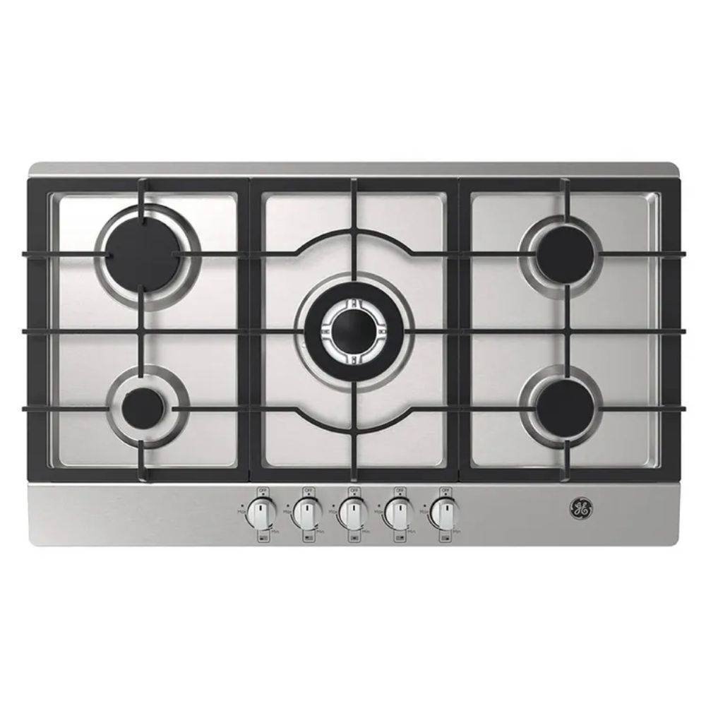 Estufa GE 86 cm 5 Puestos Gas Natural CGG8610I2 Inox - Image 2