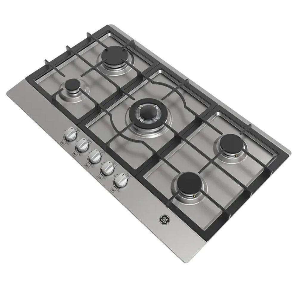 Estufa GE 86 cm 5 Puestos Gas Natural CGG8610I2 Inox - Image 3