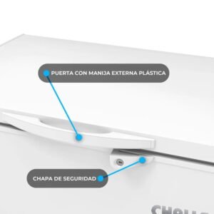 Congelador Challenger Horizontal 204 Lt Frost CH-199 Blanco - Image 3