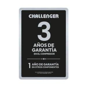 Congelador CHALLENGER Horizontal 152 Litros Frost H-226 Negro - Image 6