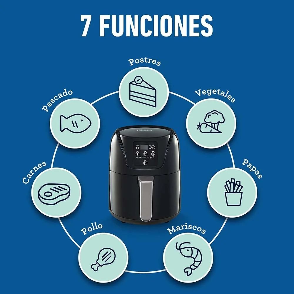 Freidora OSTER 4 Litros Digital Antiadherente CKSTAF40DDF - Image 5