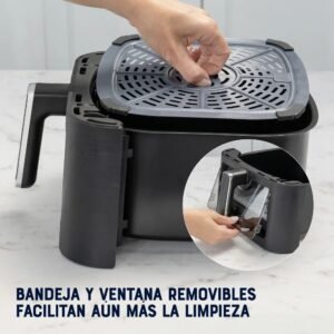 Freidora OSTER 4 Litros Digital CKSTAF40WDDF Negro - Image 7