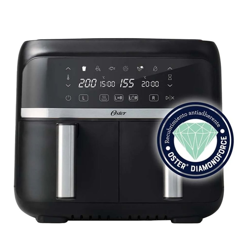 Freidora OSTER 7.5 Litros Digital CKSTAF7MCDDF Negro
