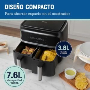 Freidora OSTER 7.5 Litros Digital CKSTAF7MCDDF Negro - Image 4