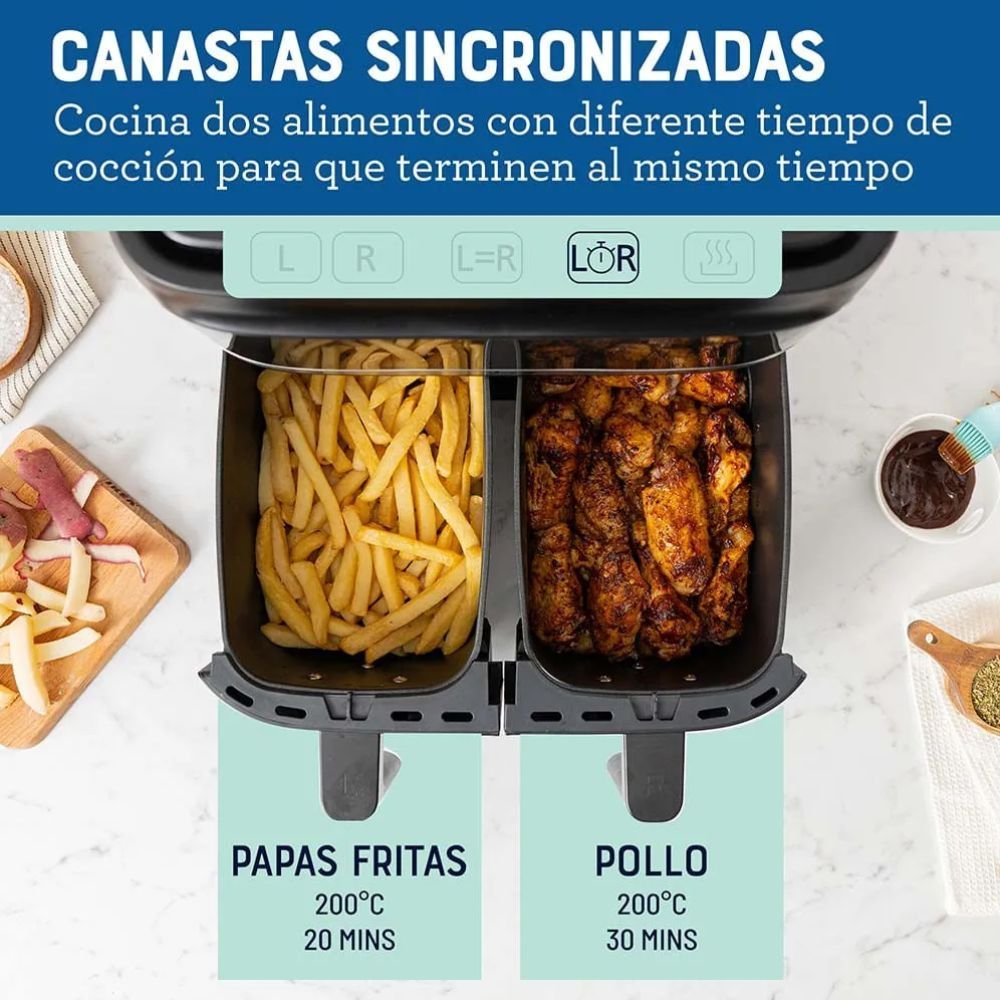 Freidora OSTER 7.5 Litros Digital CKSTAF7MCDDF Negro - Image 6