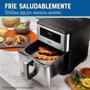 Freidora OSTER 9 Litros Digital Antiadherente CKSTAF90D Gris - Image 5