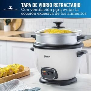 Olla Arrocera OSTER 10 Tazas Electrica CKSTRC5731W Blanco - Image 6