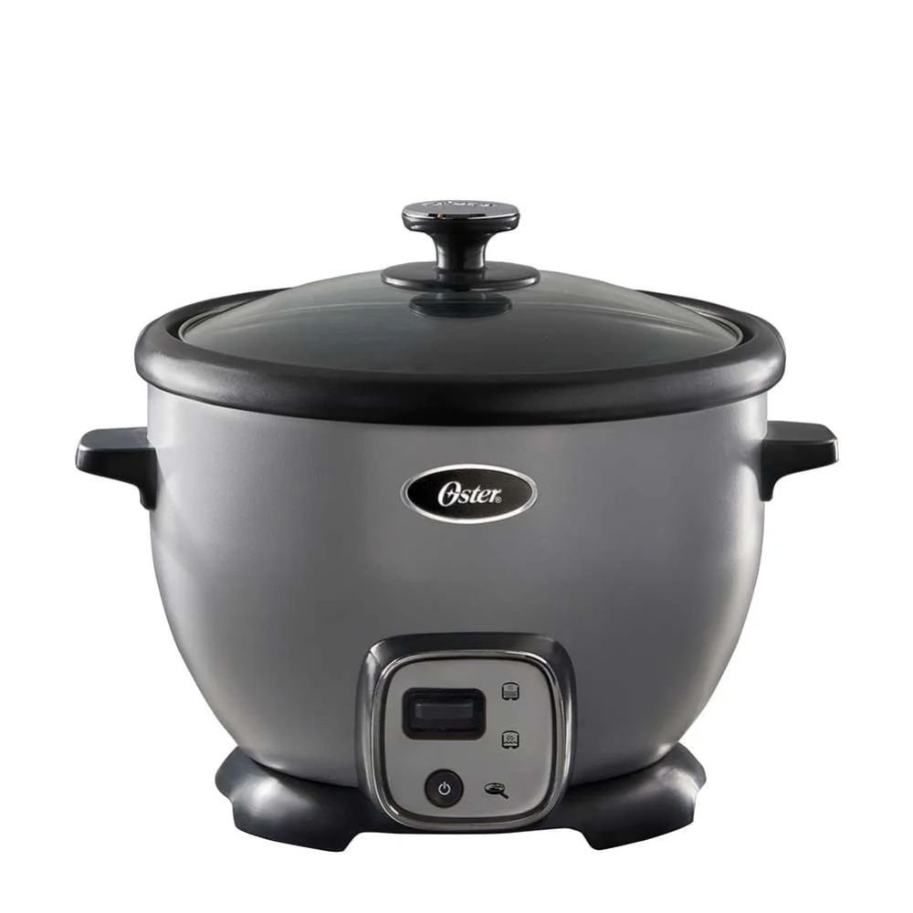 Olla Arrocera OSTER 10 Tazas Electrica CKSTRC8029S Gris