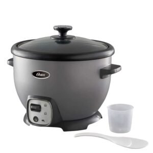 Olla Arrocera OSTER 10 Tazas Electrica CKSTRC8029S Gris - Image 2