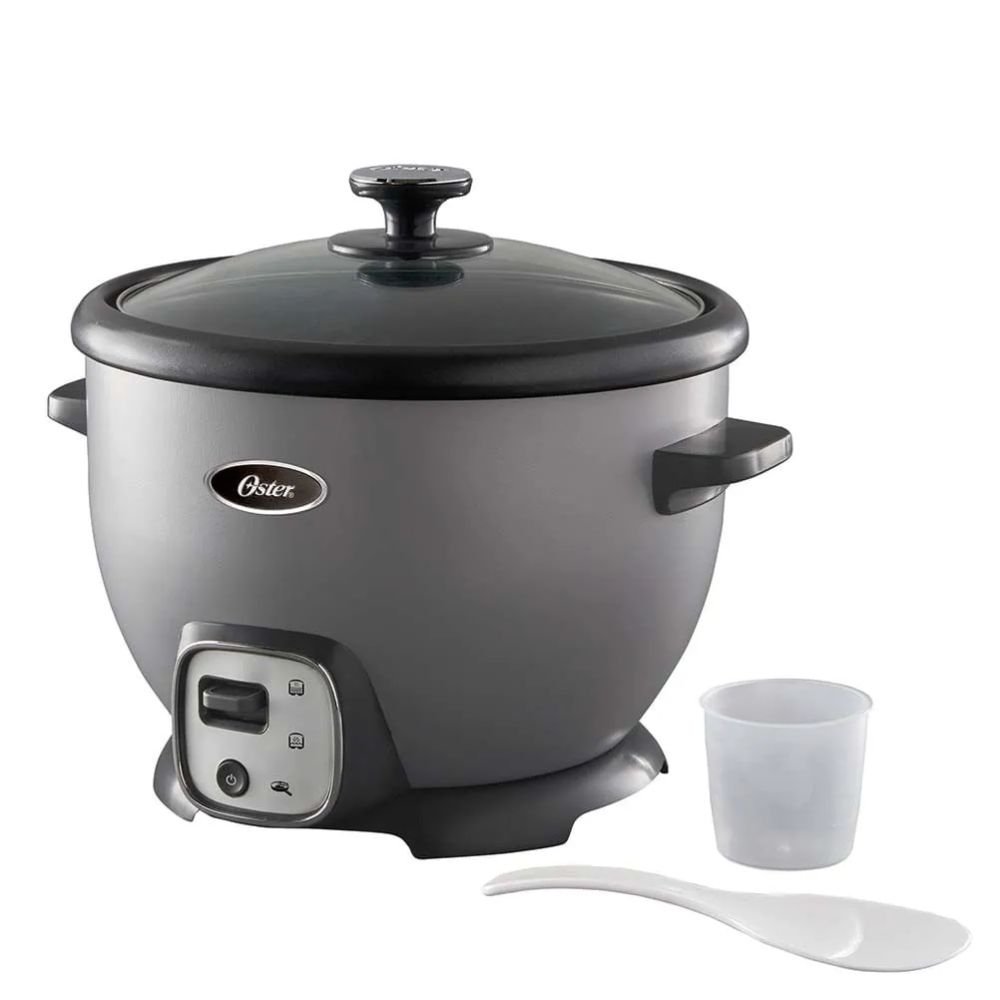 Olla Arrocera OSTER 10 Tazas Electrica CKSTRC8029S Gris - Image 2