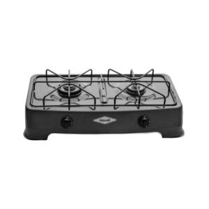 Estufa de Mesa HACEB 2 Puestos Gas Natural Gris