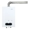 Calentador de Agua Gas Natural 6Lt Tiro Forzado HACEB Blanco