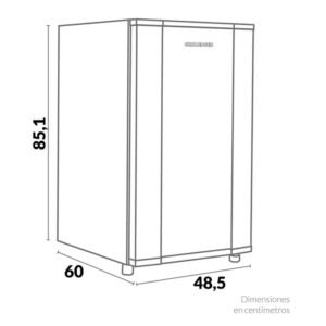 Minibar Challenger Frost 121 Litros Una Puerta CR-121 Gris - Image 6