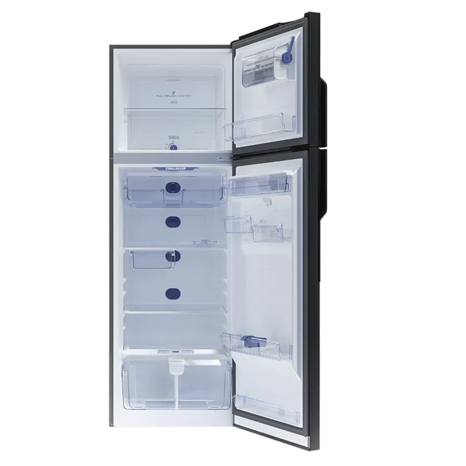 Nevera Challenger No Frost 266 Litros Top Mount CR-266 Gris - Image 5