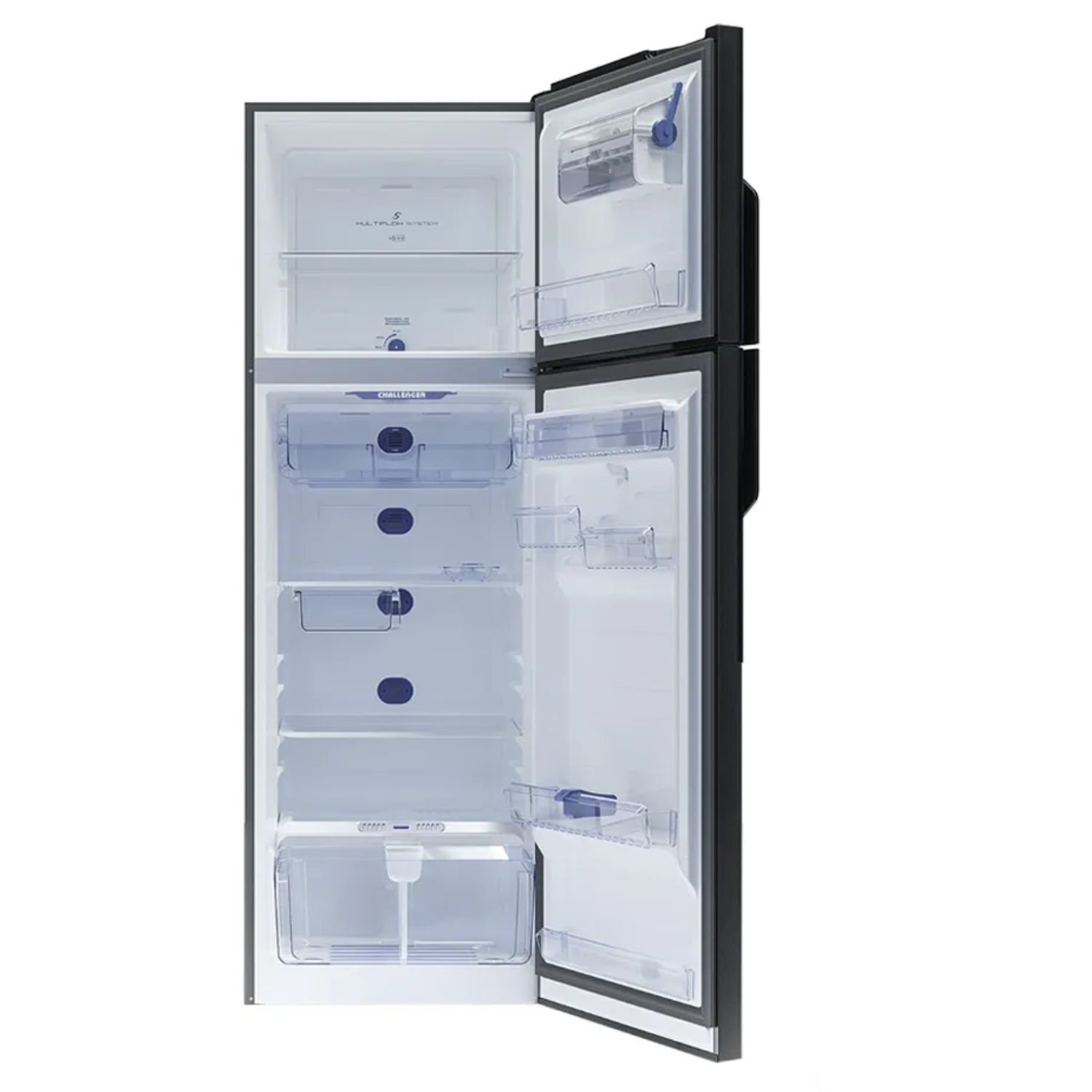 Nevera Challenger No Frost 290 Litros Top Mount CR-290 Gris - Image 4