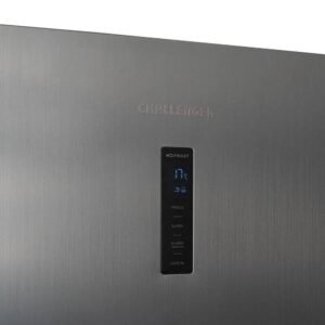 Nevera CHALLENGER No Frost 387 Lt Refrigerador CR-356 Gris - Image 6