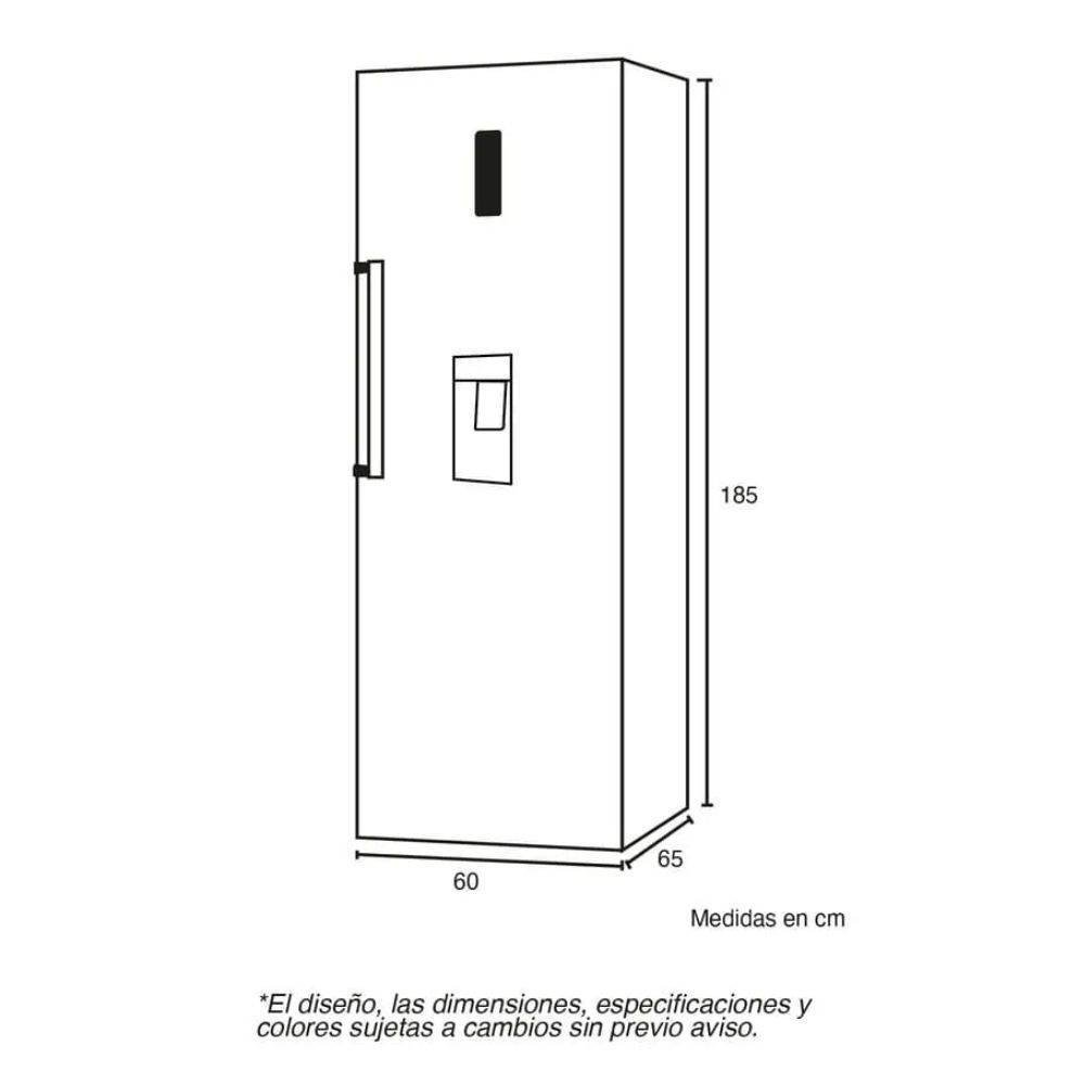 Nevera CHALLENGER No Frost 387 Lt Refrigerador CR-356 Gris - Image 7
