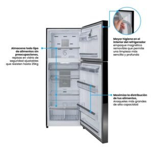 Nevera CHALLENGER No Frost 415 Litros CRA 415 Gris - Image 4