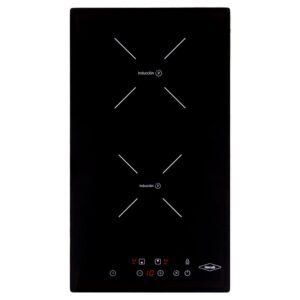Estufa Induccion HACEB 30 cm 2 Puestos 220V Negro