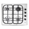 Estufa HACEB 60 cm 4 Puestos Gas Propano Plateado