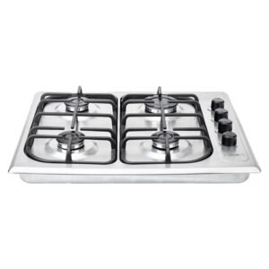 Estufa HACEB 60 cm 4 Puestos Gas Propano Plateado - Image 4