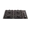 Estufa HACEB 60 cm 4 Puestos Gas Natural Cristal Negro - Image 2
