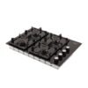 Estufa HACEB 60 cm 4 Puestos Gas Natural Cristal Negro - Image 3