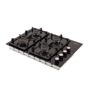 Estufa HACEB 60 cm 4 Puestos Gas Natural Cristal Negro - Image 3