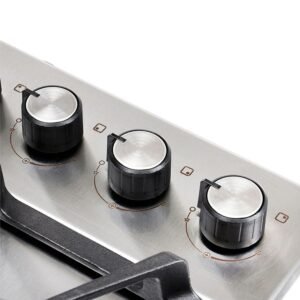 Estufa de Empotrar HACEB 60cm 4 Ptos Gas Natural Inox - Image 4