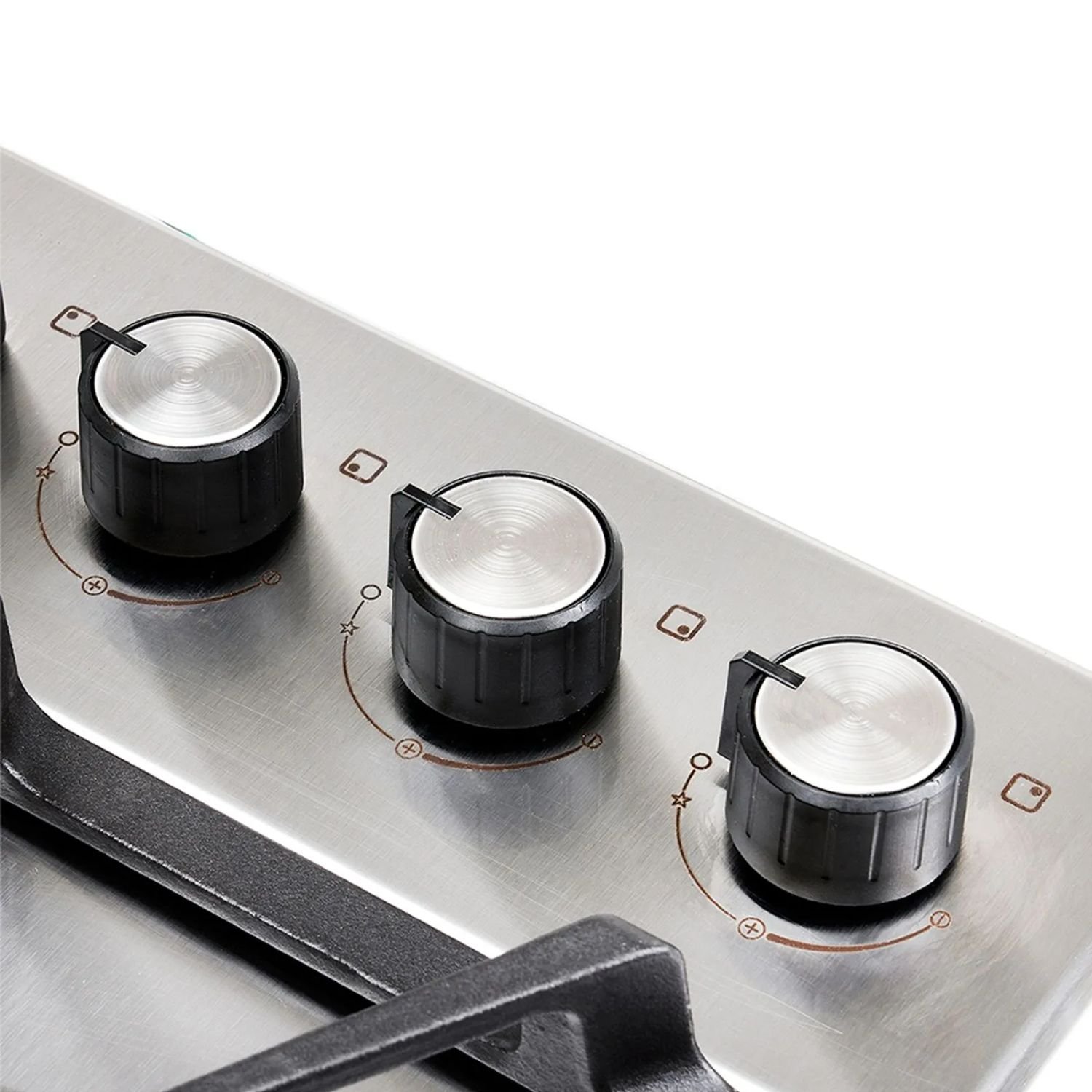 Estufa de Empotrar HACEB 60cm 4 Ptos Gas Natural Inox - Image 4