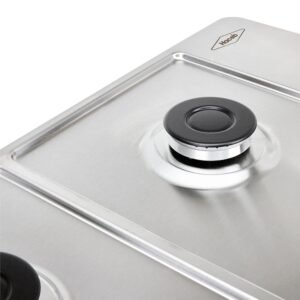 Estufa de Empotrar HACEB 60cm 4 Ptos Gas Natural Inox - Image 6