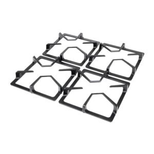 Estufa HACEB 60 cm 4 Puestos Gas Natural Mixta 120V Plateado - Image 5