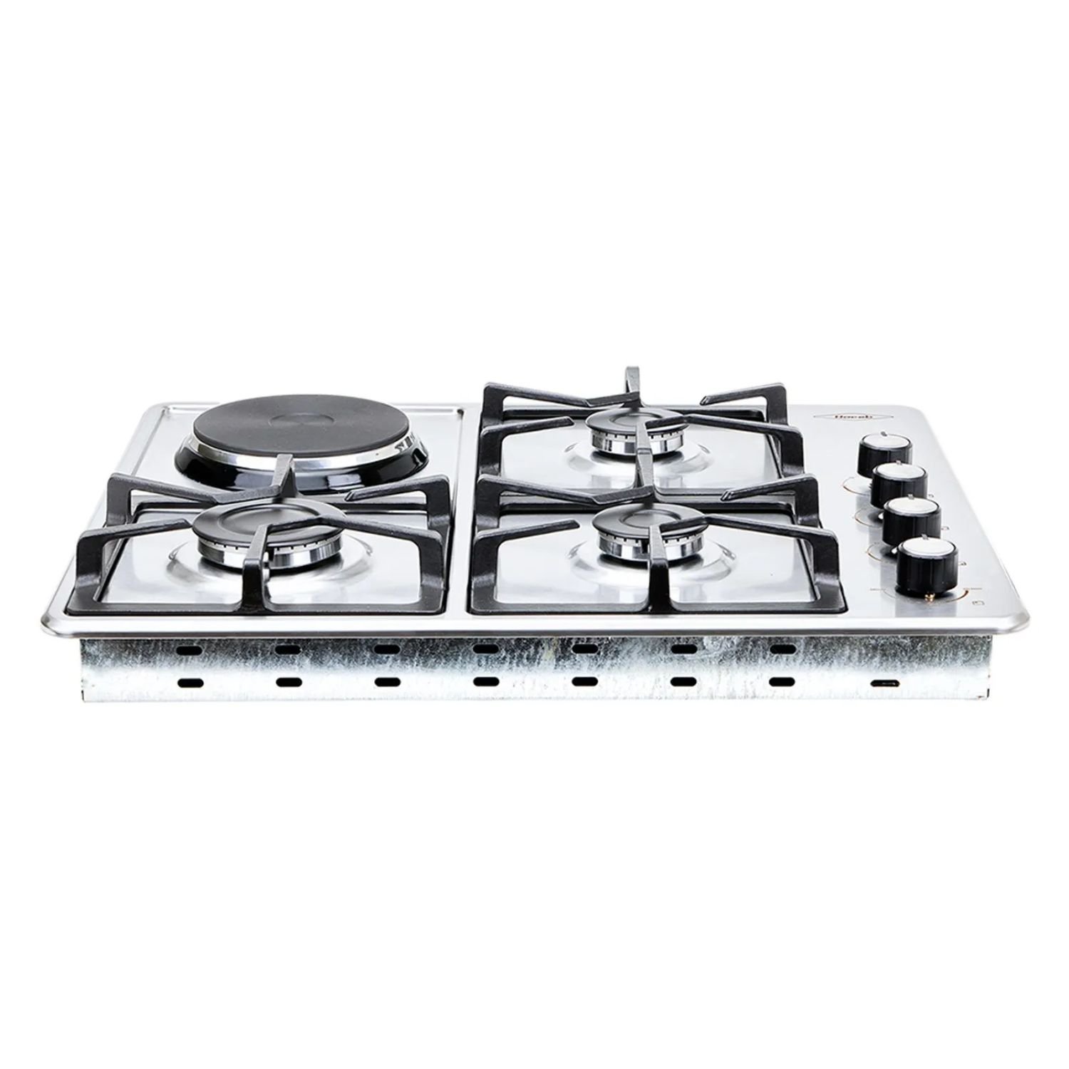Estufa HACEB 60 cm 4 Puestos Gas Propano Mixta 120V Plateado - Image 2