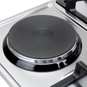 Estufa HACEB 60 cm 4 Puestos Gas Propano Mixta 120V Plateado - Image 6