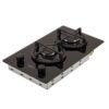 Estufa HACEB 30 cm 2 Puestos Gas Propano Cristal Negro - Image 3