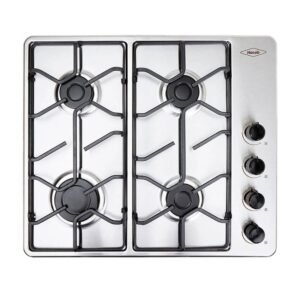 Estufa HACEB 60cm 4 Puestos Gas Natural 60-43 Inoxidable