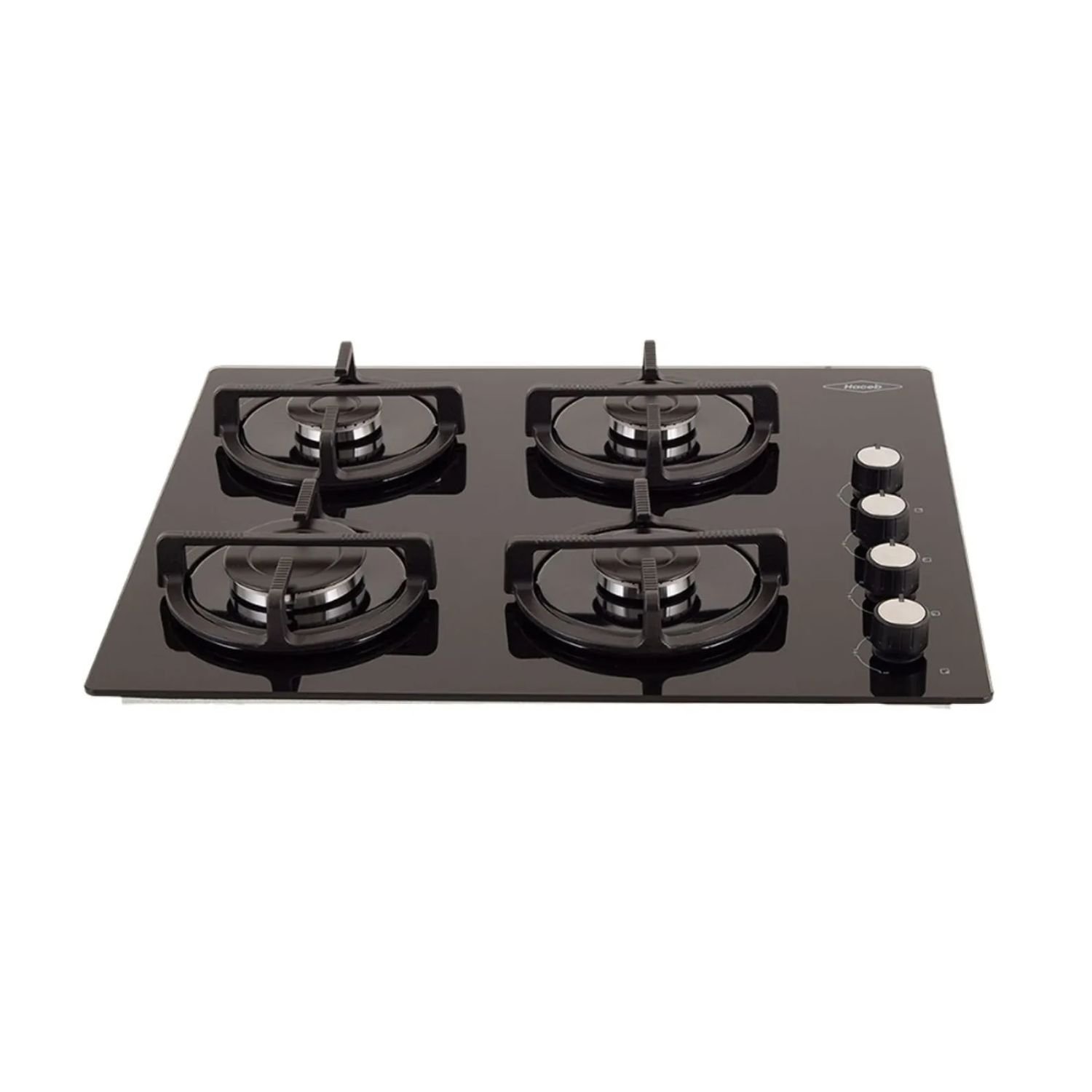 Estufa HACEB 60 cm 4 Puestos Gas Natural Cristal Negro - Image 2