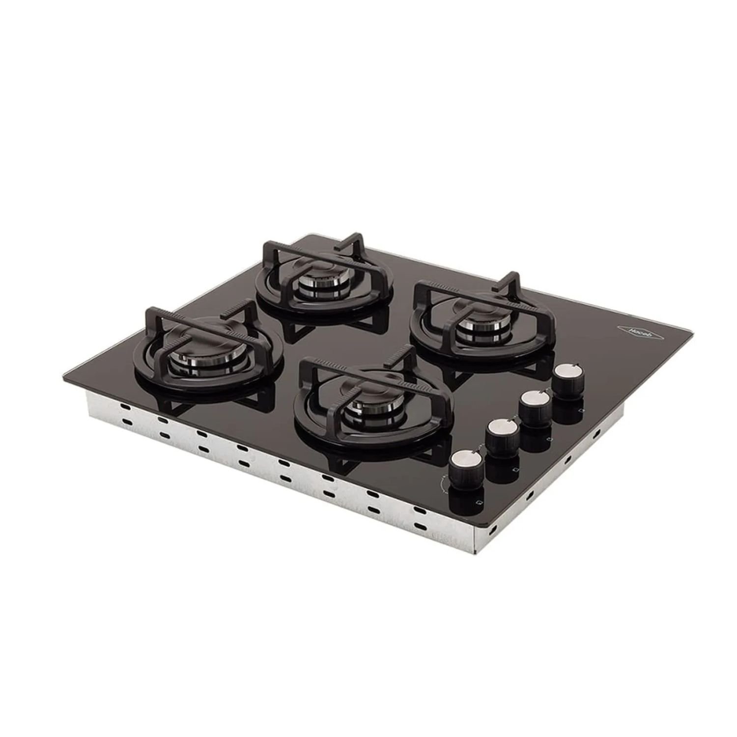 Estufa HACEB 60 cm 4 Puestos Gas Natural Cristal Negro - Image 3