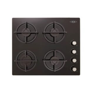 Estufa HACEB 60 cm 4 Puestos Gas Propano Cristal Negro - Image 3