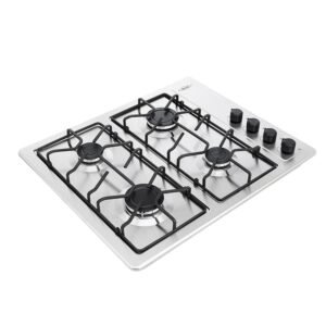 Estufa de Empotrar HACEB 66cm 4 Ptos Gas Natural Inox - Image 4