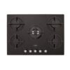 Estufa HACEB 76 cm 5 Puestos Gas Natural Cristal Negro