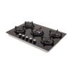 Estufa HACEB 76 cm 5 Puestos Gas Natural Cristal Negro - Image 3