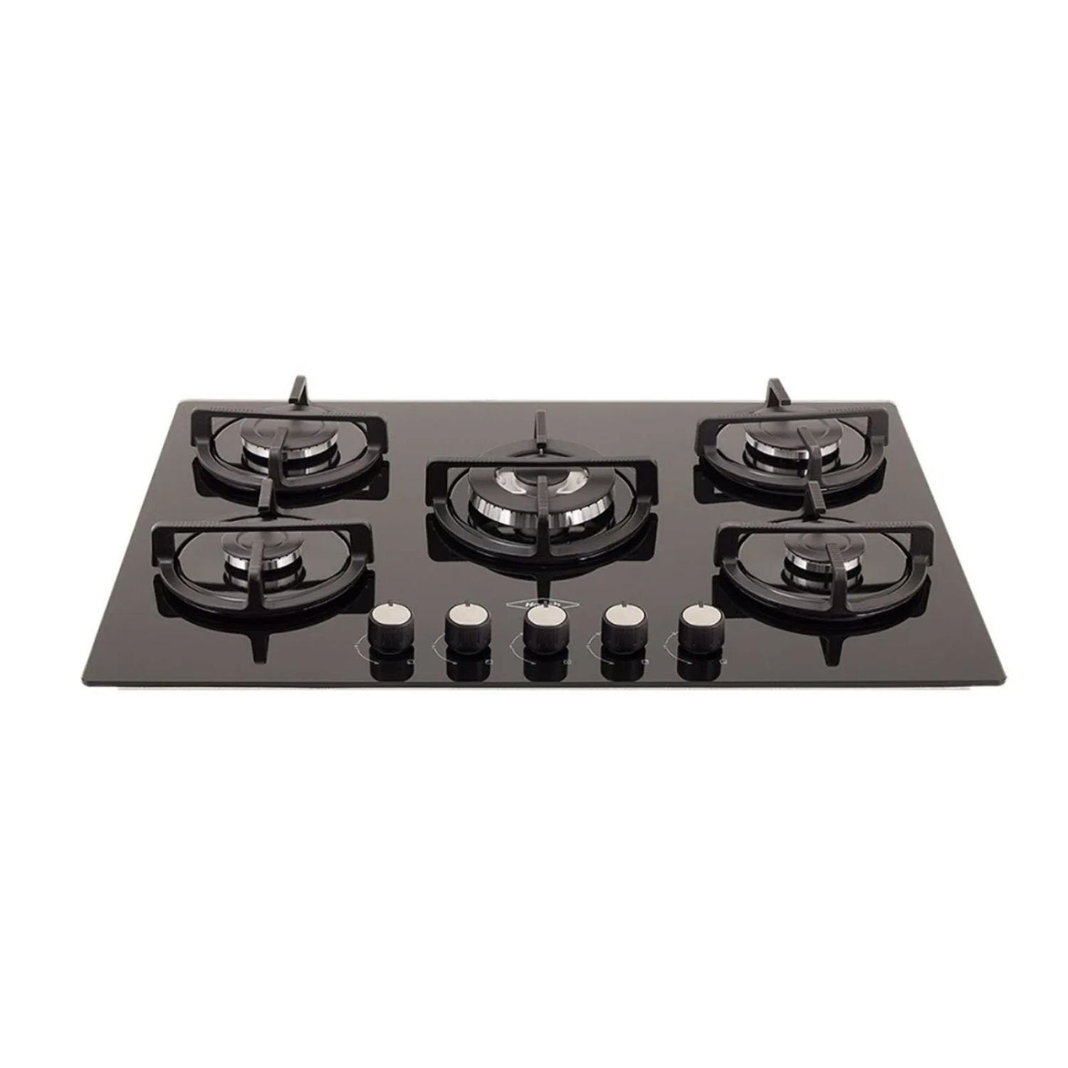 Estufa HACEB 76 cm 5 Puestos Gas Propano Cristal Negro - Image 2