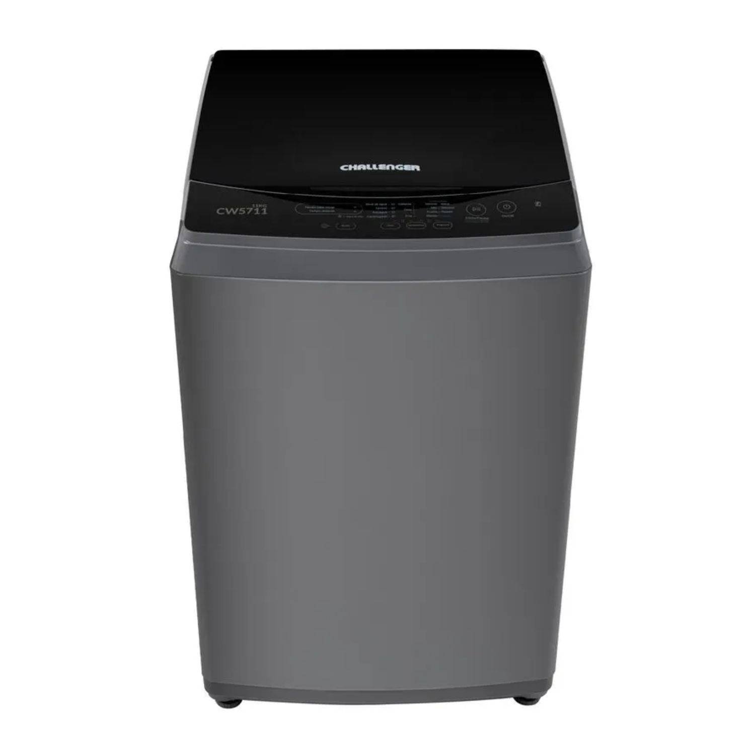 Lavadora CHALLENGER 11kg/24lb Carga Superior CW-5711 Gris