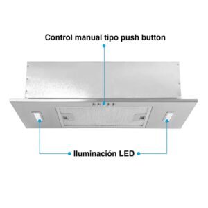 Campana Extractora CHALLENGER 60 cm Pared CX 4150 Gris - Image 6