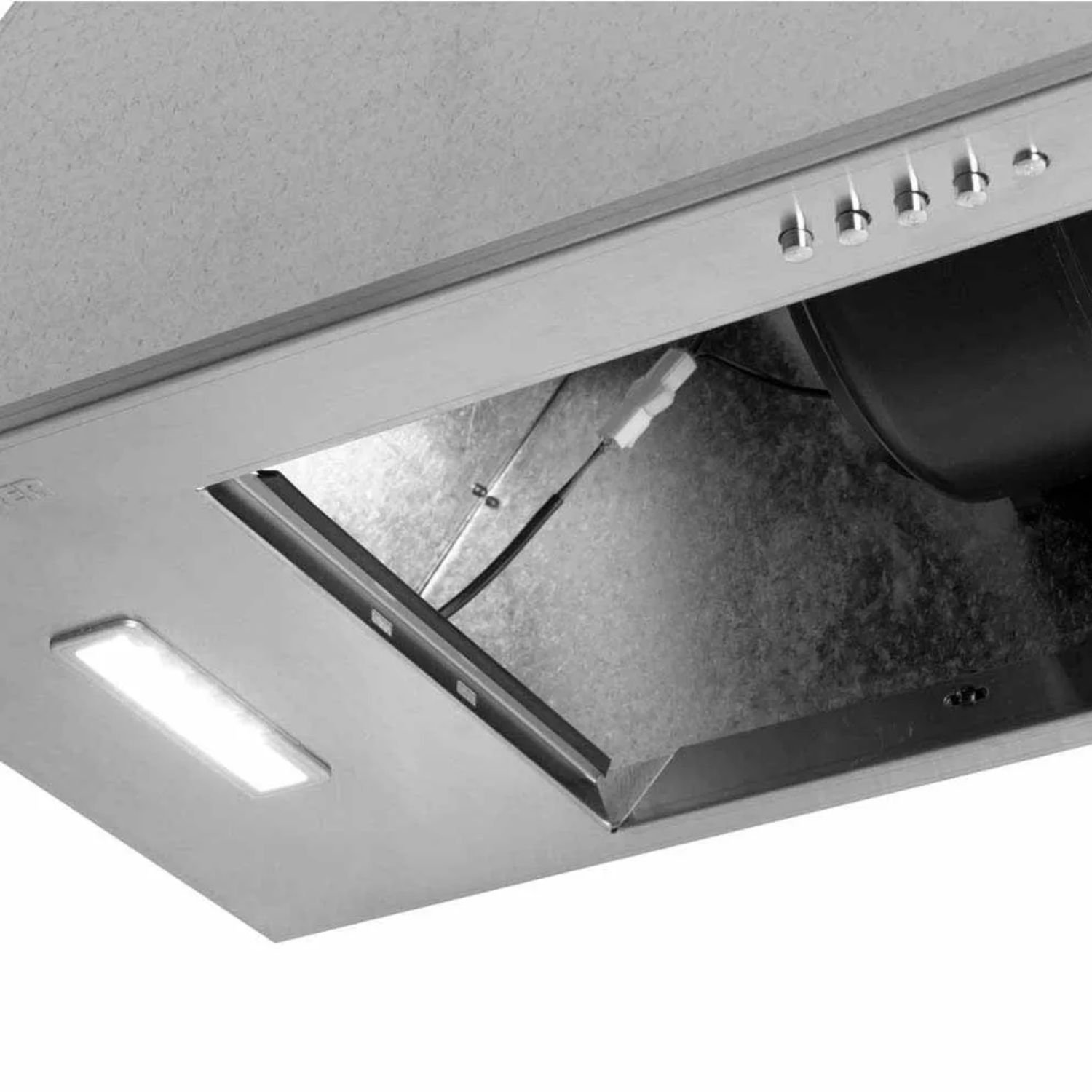 Campana Extractora CHALLENGER 76 cm Pared CX 4176 Gris - Image 4