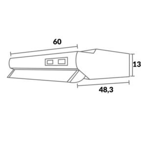 Campana Extractora 60 cm Pared CHALLENGER CX 4200 Inox - Image 5
