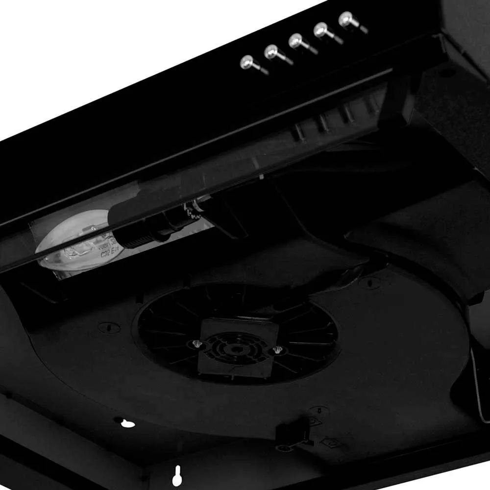 Campana Extractora CHALLENGER 60 cm Pared CX 4300 Negro - Image 4